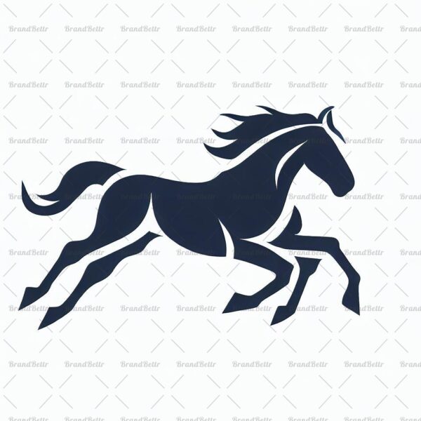 Galoppierendes Pferd